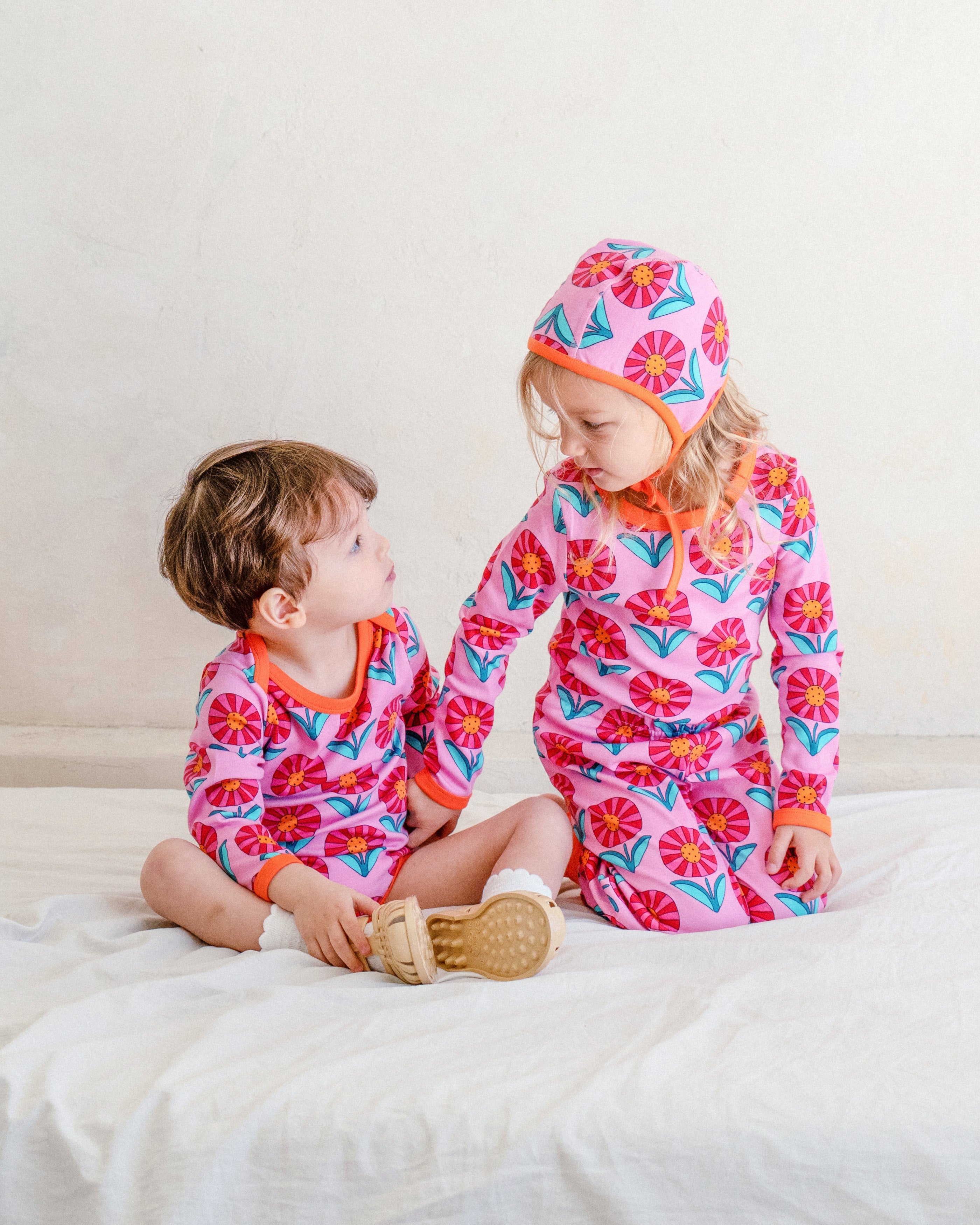 organic cotton - Remy Bodysuit - Sunny Flower - Bodysuit - Ameelo - baby kids clothing