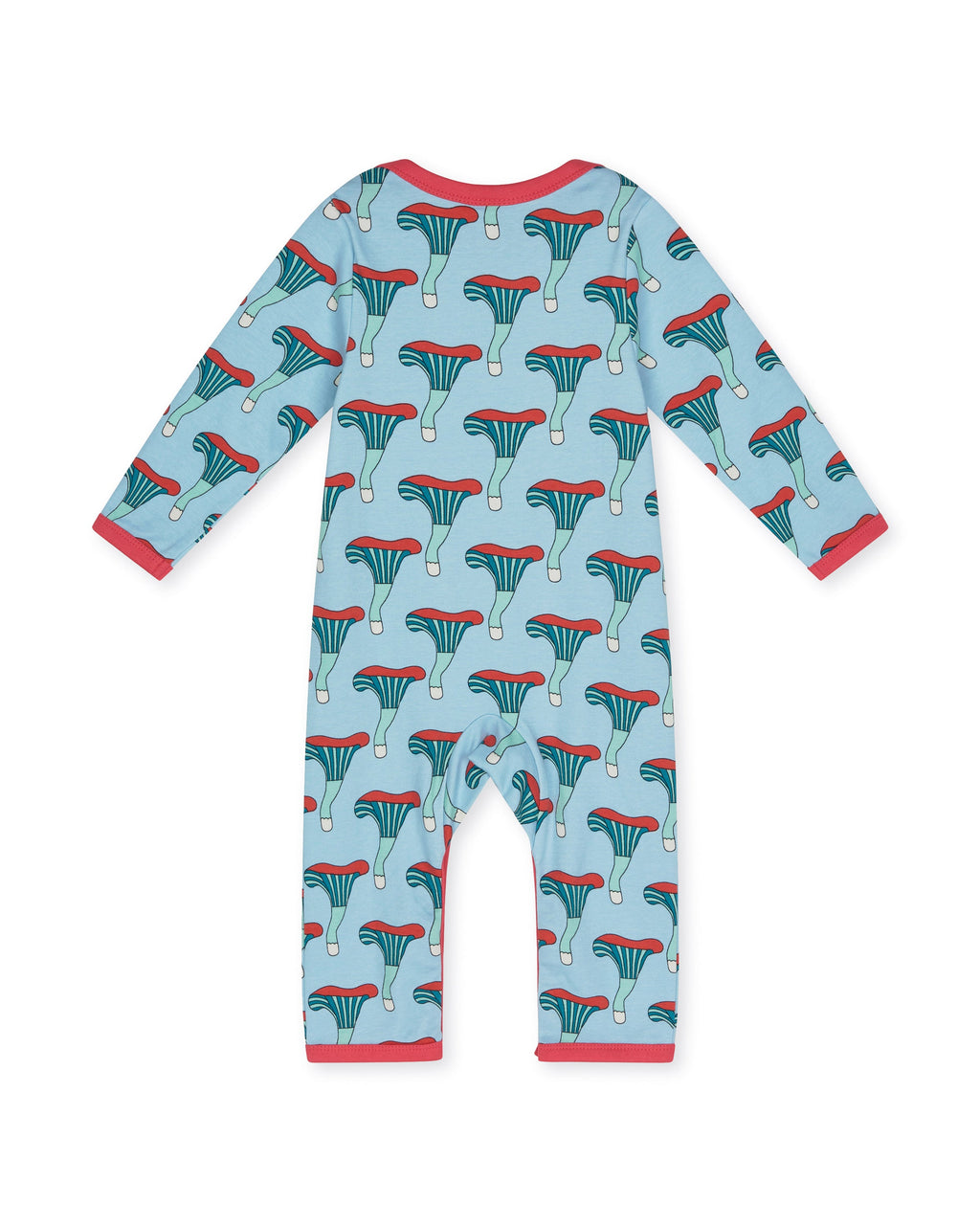 organic cotton - Riley Romper - Mushroom - Romper - Ameelo - baby kids clothing