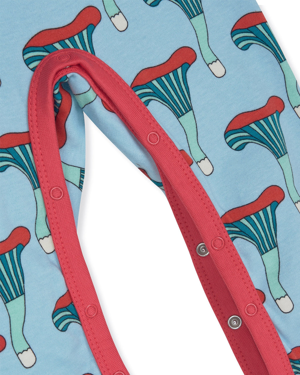 organic cotton - Riley Romper - Mushroom - Romper - Ameelo - baby kids clothing