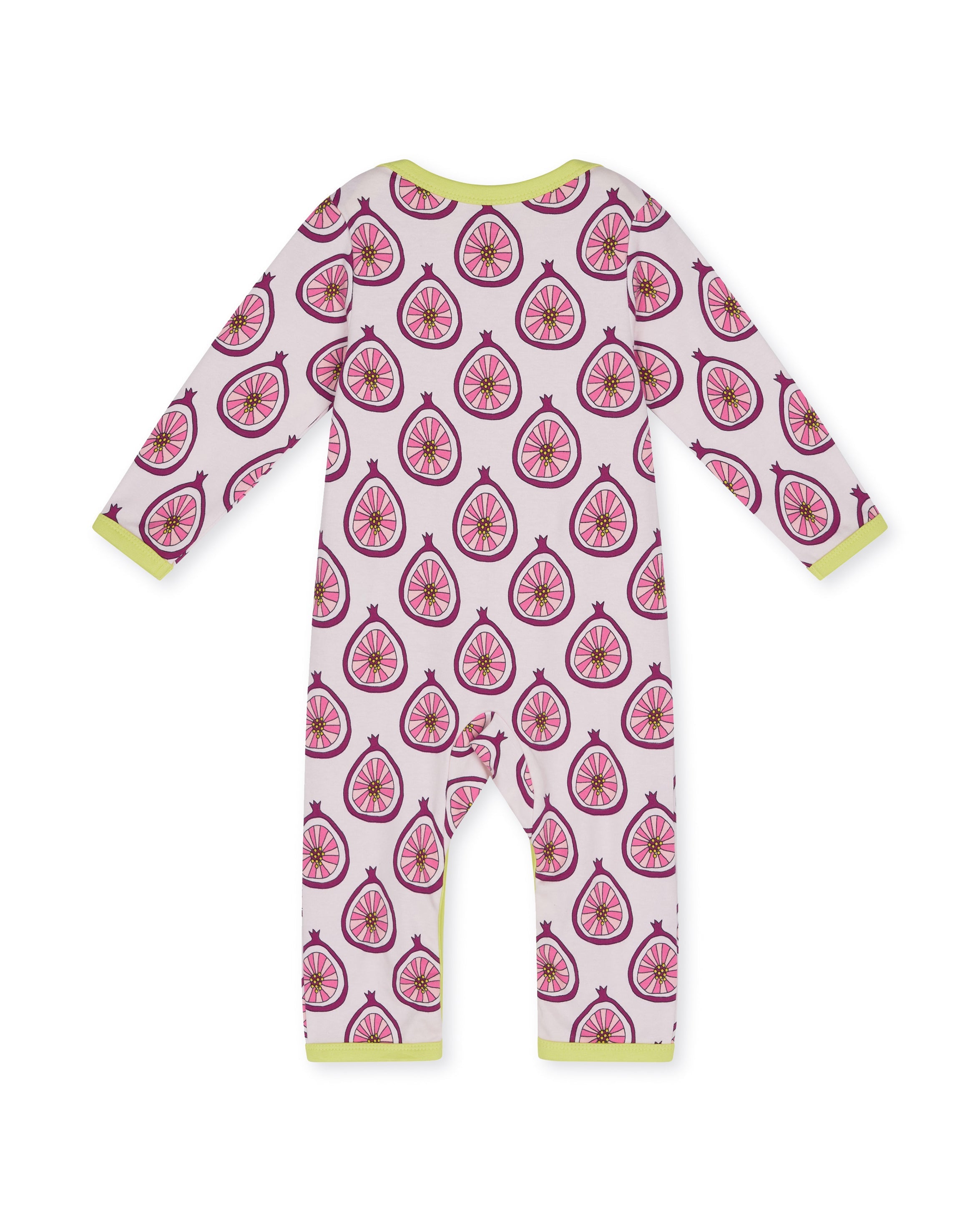 organic cotton - Riley Romper - Pomegranate - Romper - Ameelo - baby kids clothing