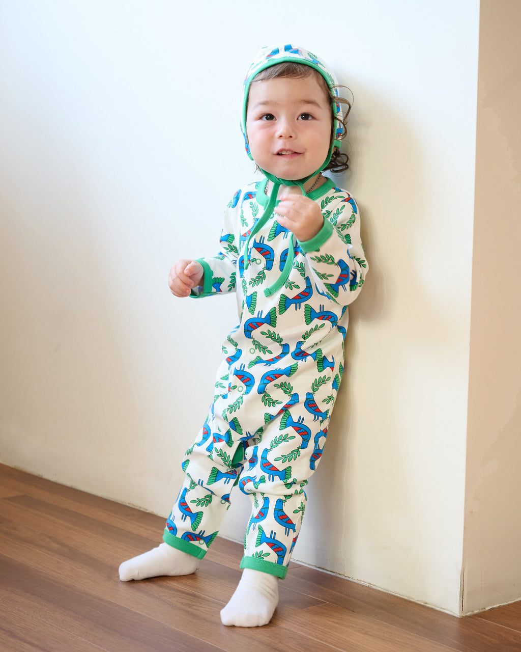 organic cotton - Robin Romper - Blue Bird - Romper - Ameelo - baby kids clothing