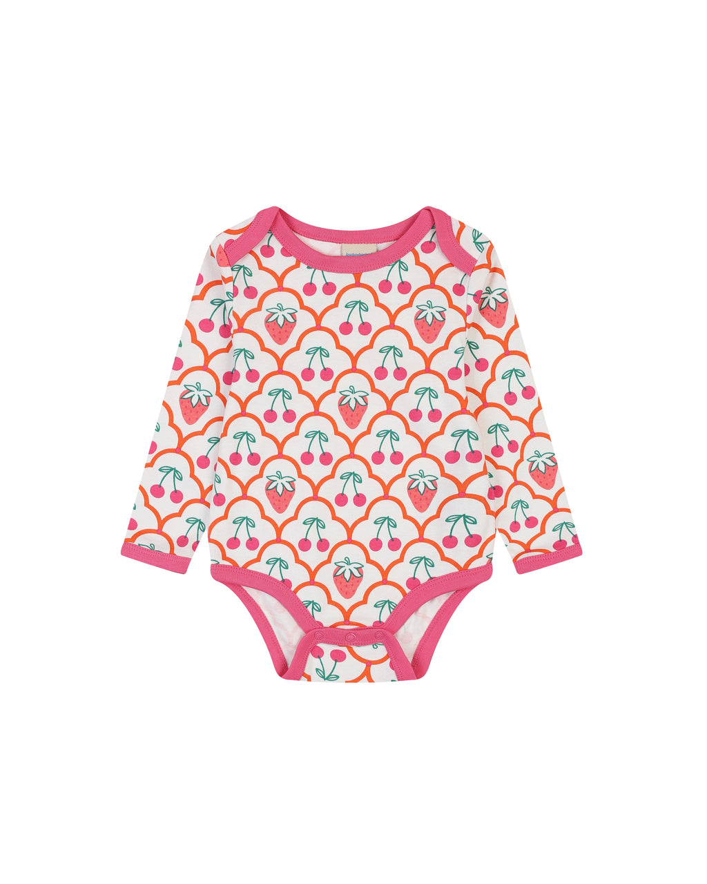 organic cotton - Rory Bodysuit - Cherry Berry - Bodysuit - Ameelo - baby kids clothing