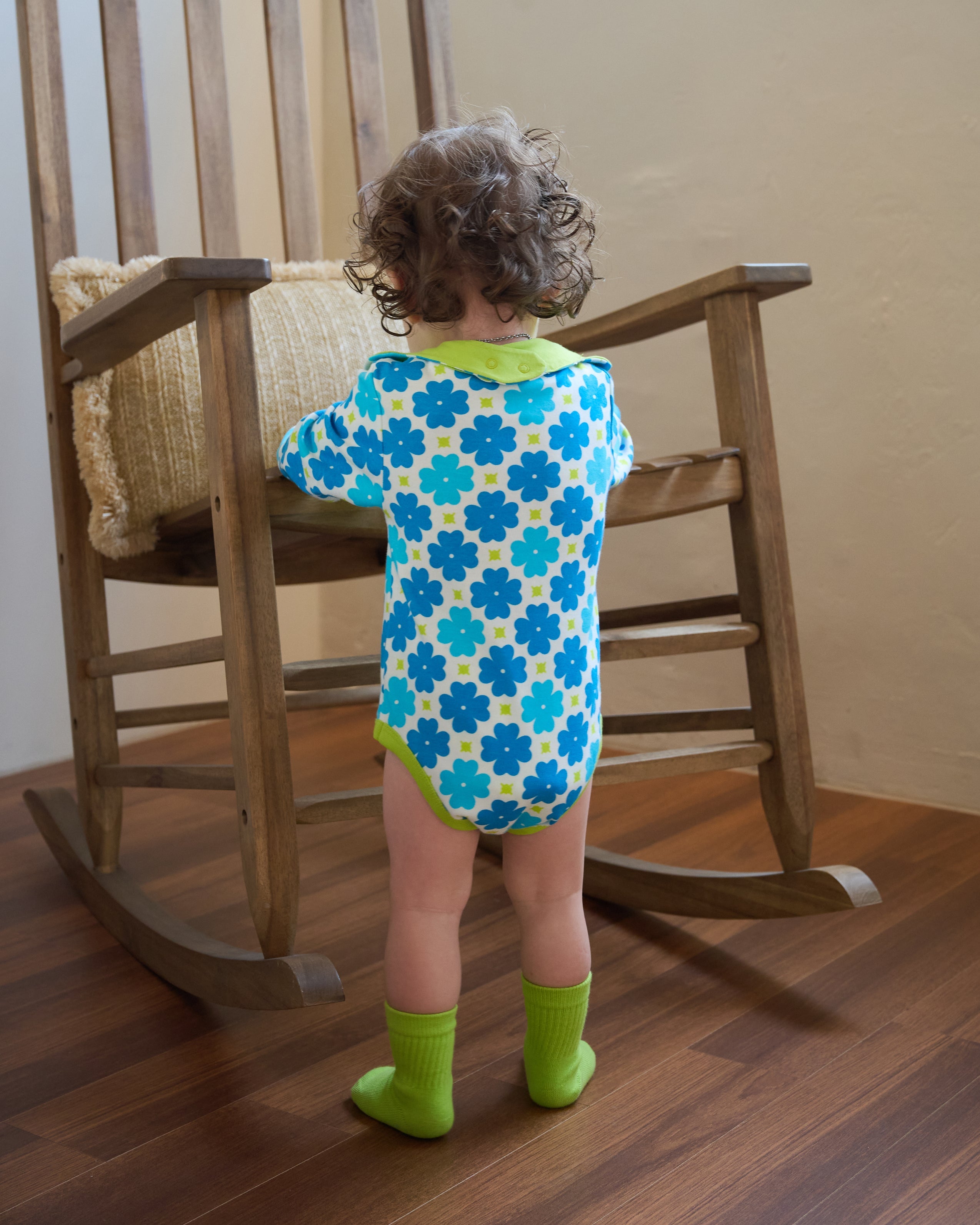 organic cotton - Rory Bodysuit - Sky Clover - Bodysuit - Ameelo - baby kids clothing