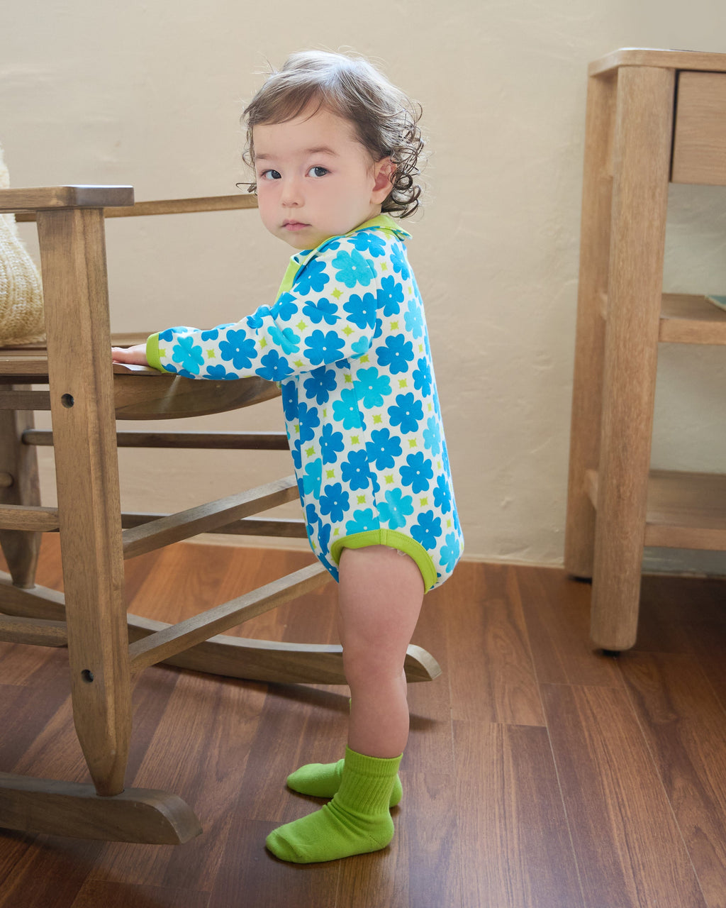 organic cotton - Rory Bodysuit - Sky Clover - Bodysuit - Ameelo - baby kids clothing