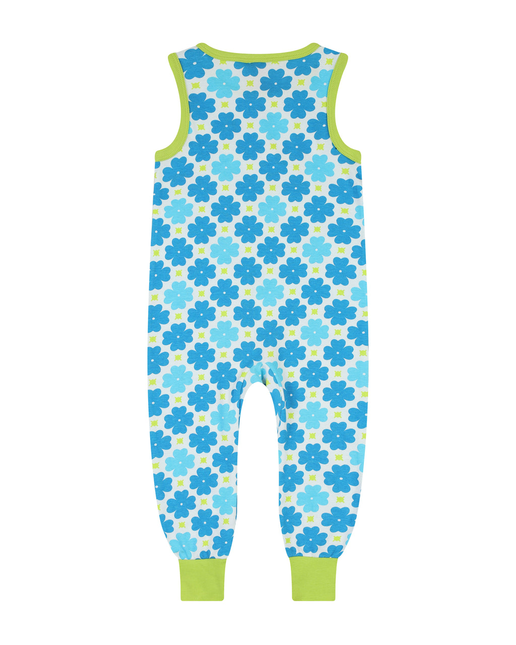 organic cotton - Rumi Dungarees - Sky Clover - Dungarees - Ameelo - baby kids clothing